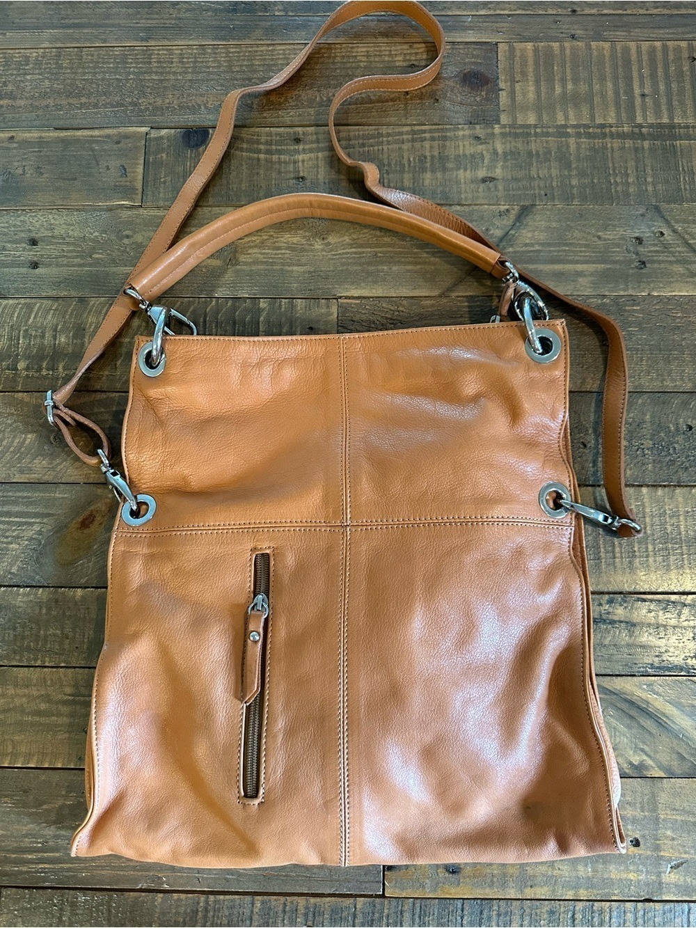 Valentina Genuine Leather Made in Italy Convertible Bag